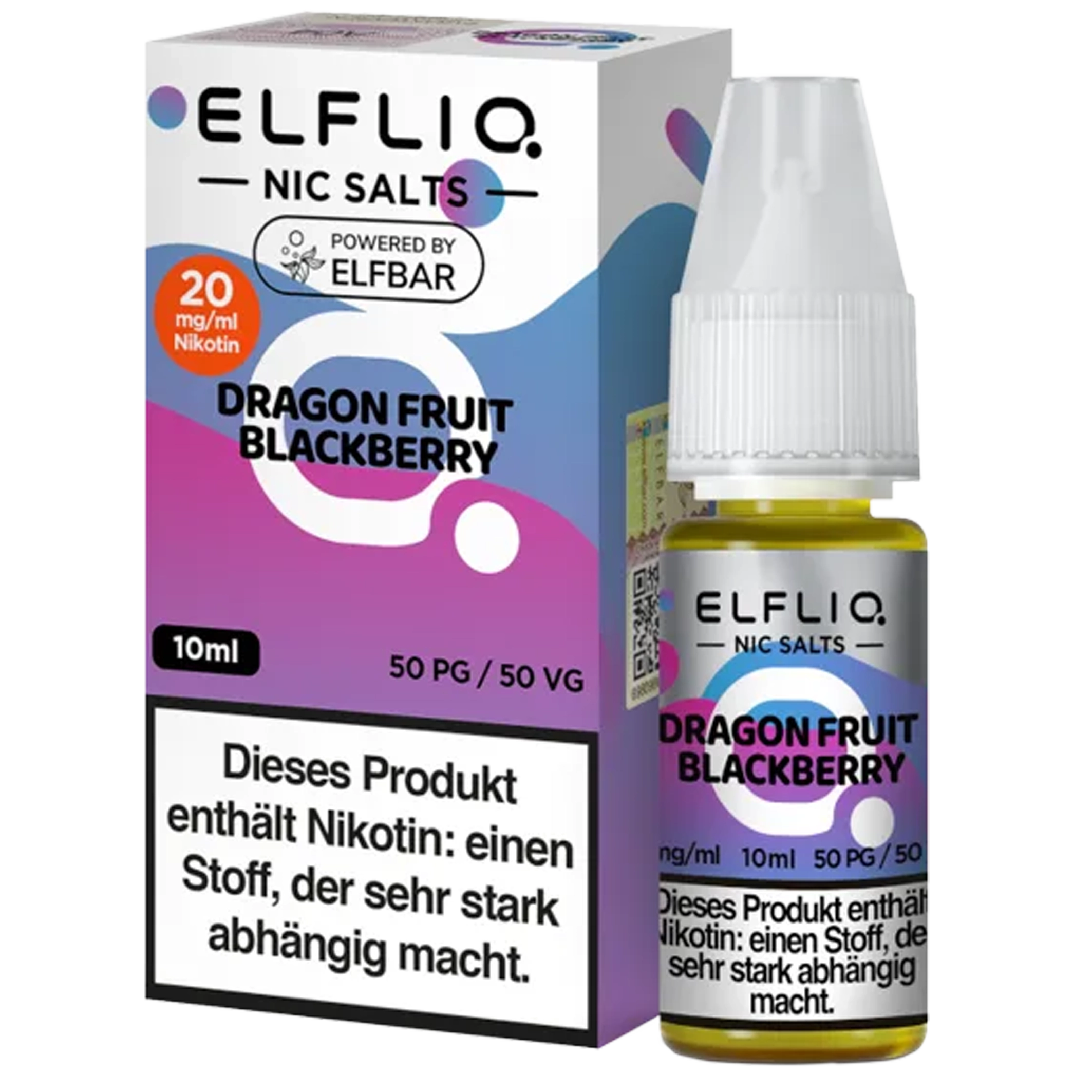 ElfLiq by Elfbar - Dragon Fruit Blackberry 10ml - 20mg