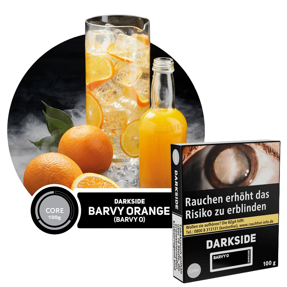 Darkside Core Tabak - Barvy O - 100g - 19,99€