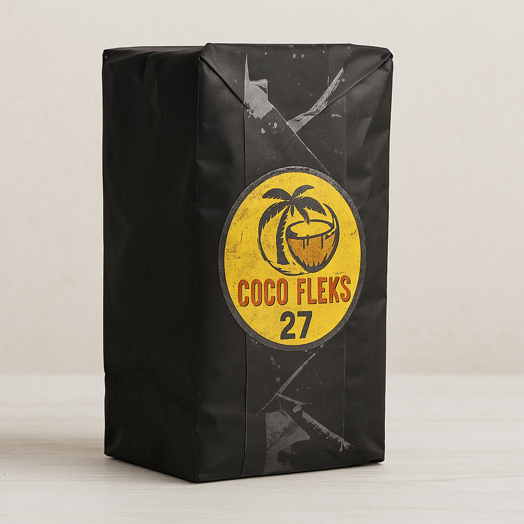 Coco Fleks Naturkohle - #27 Würfel - 1kg