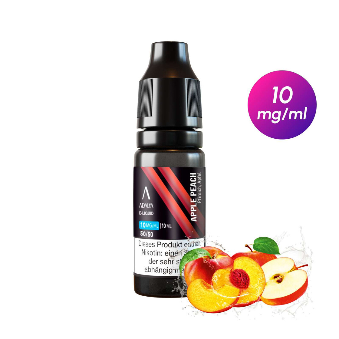 Adalya Liquid - Apple Peach (Dulcinea) 10ml - 10mg