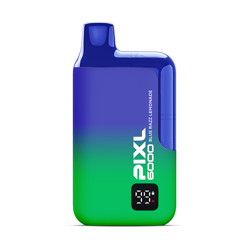 PIXL 6000 - Blue Razz Lemonade - Vape 2ml + Pod 10ml