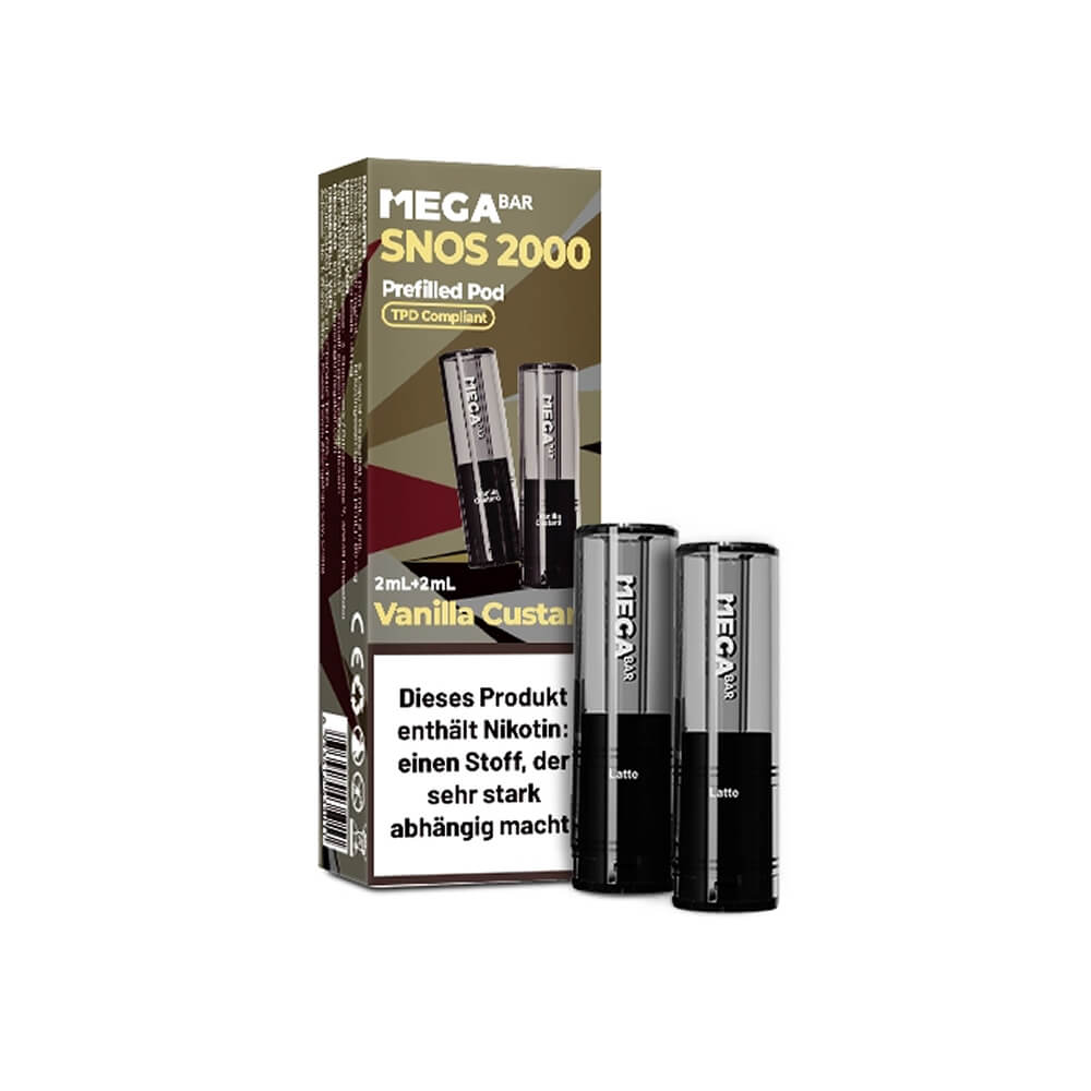 MegaBar SNOS2000 Prefilled Nasen Vape Pods. MegaBar SNOS2000 Prefilled Nasen Vape Pods.