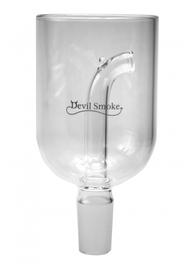 Devil Smoke - Hybrid-Molassefänger - Wechselglas - Stick - 18/8