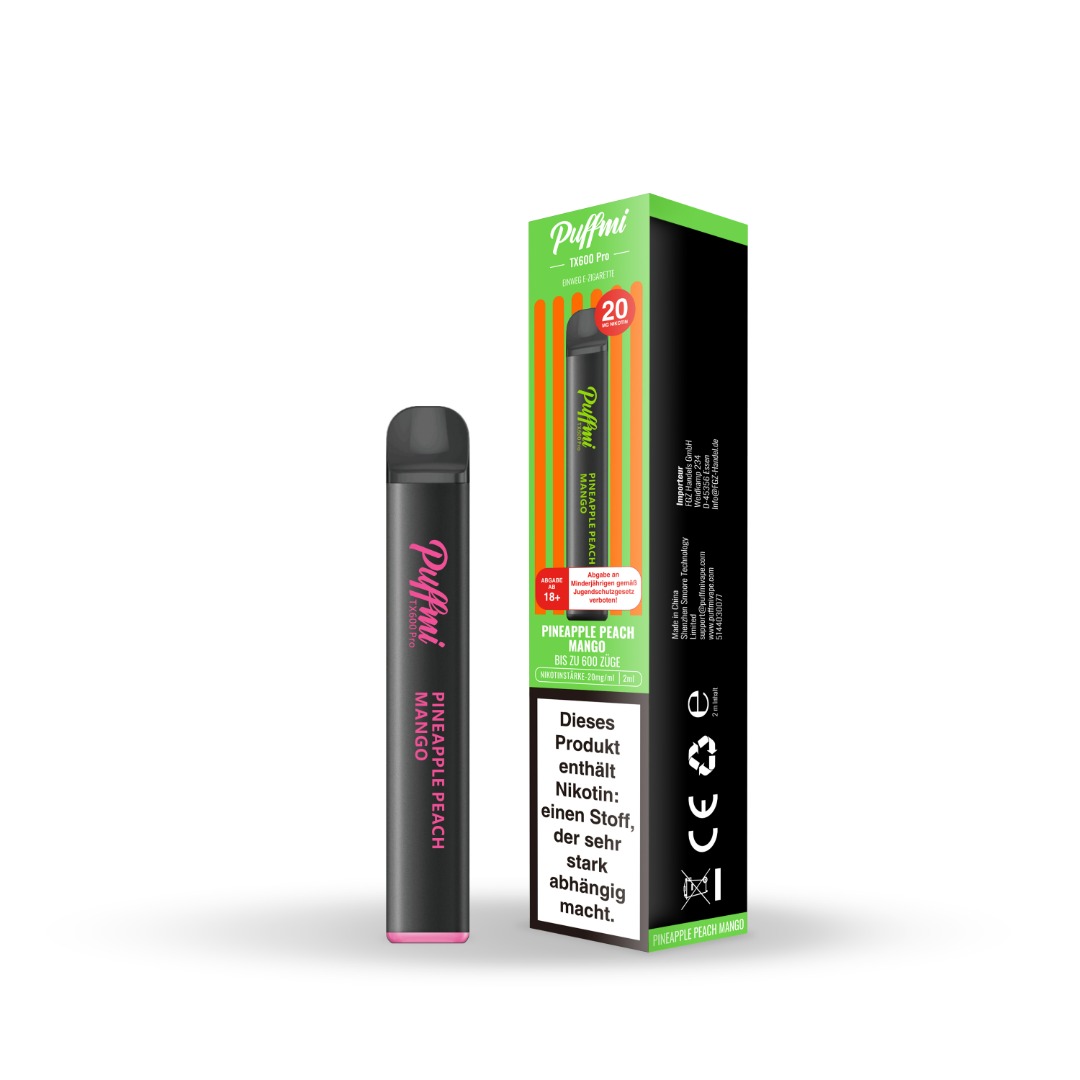 Puffmi - TX600 PRO - Pineapple Peach Mango 20mg