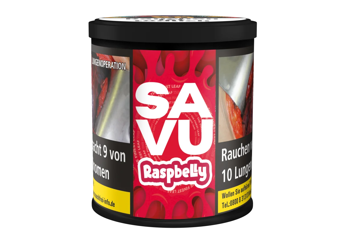 Savu Tobacco - Raspbelly - 200g TT