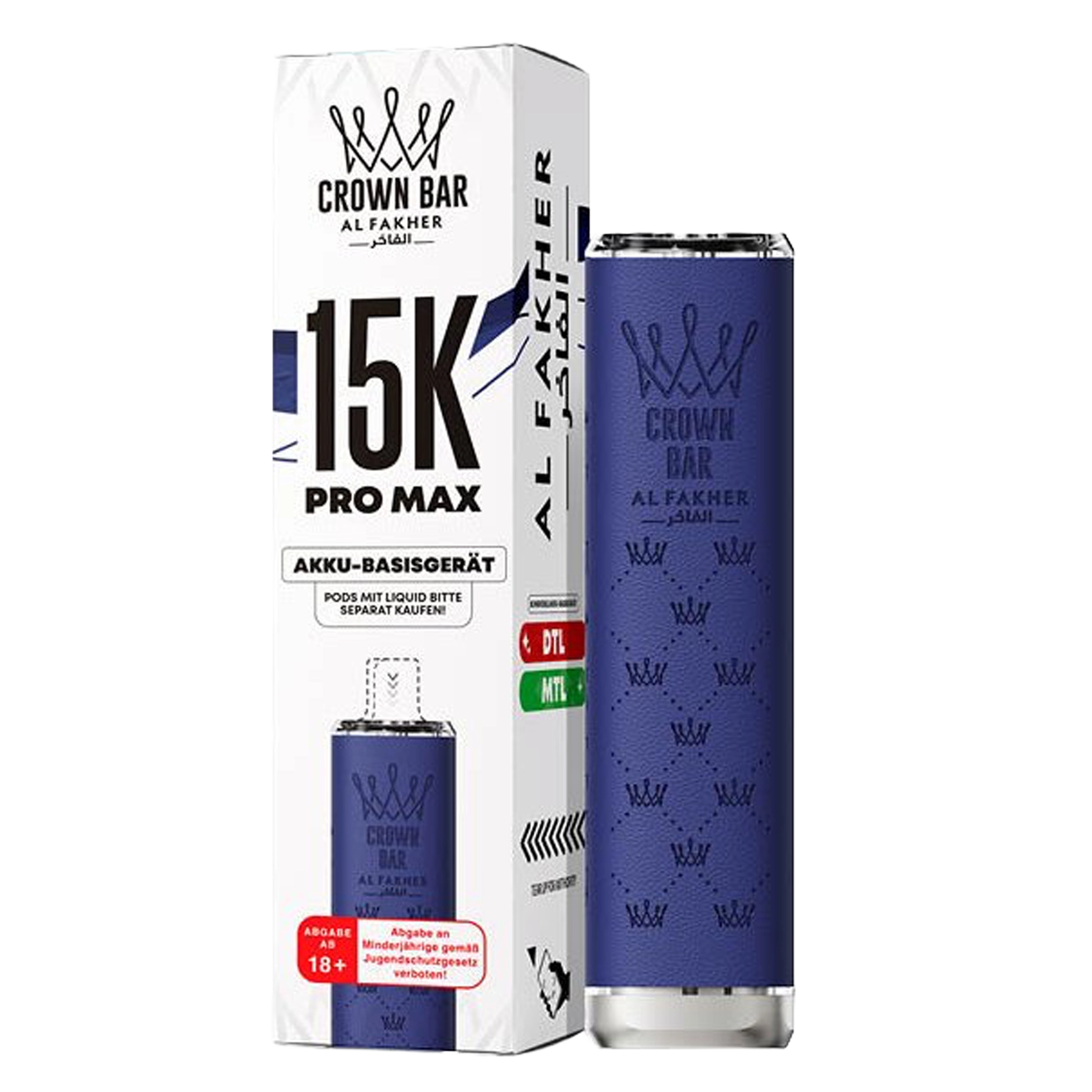 Al Fakher - 15K PRO MAX Akku - Blue