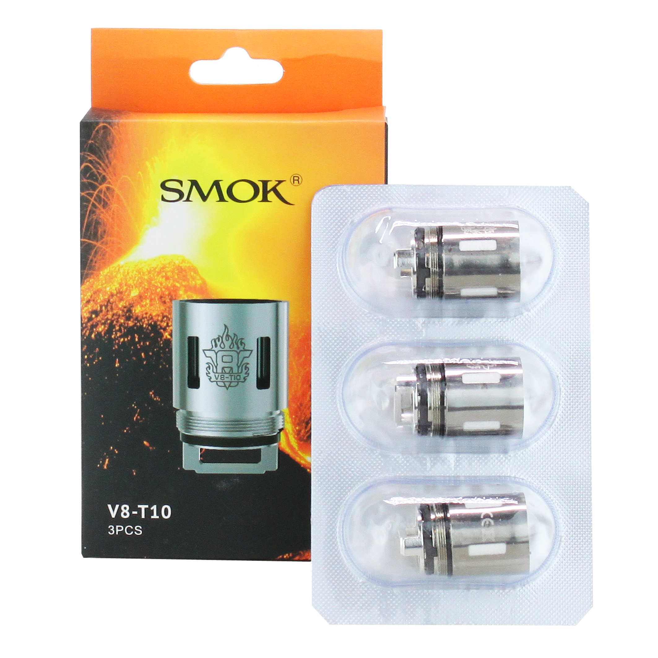 Smok - V8 T10 (0,12Ohm) - Ersatzcoil (3er Pack)