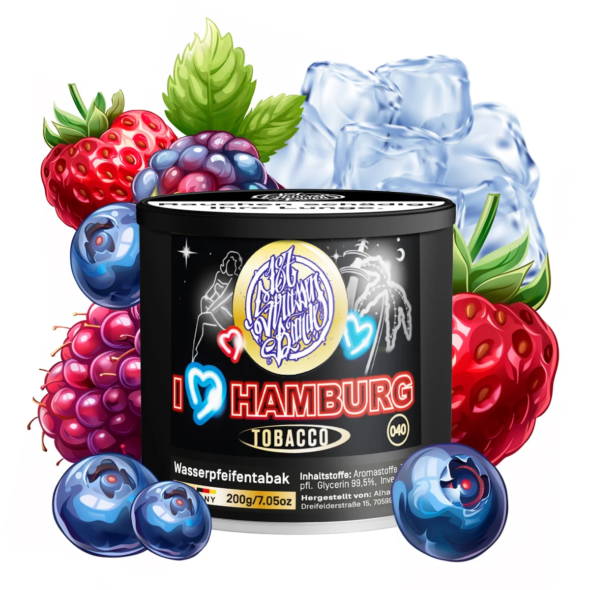 187 Strassen Bande Tabak - I Love Hamburg - 200g TT