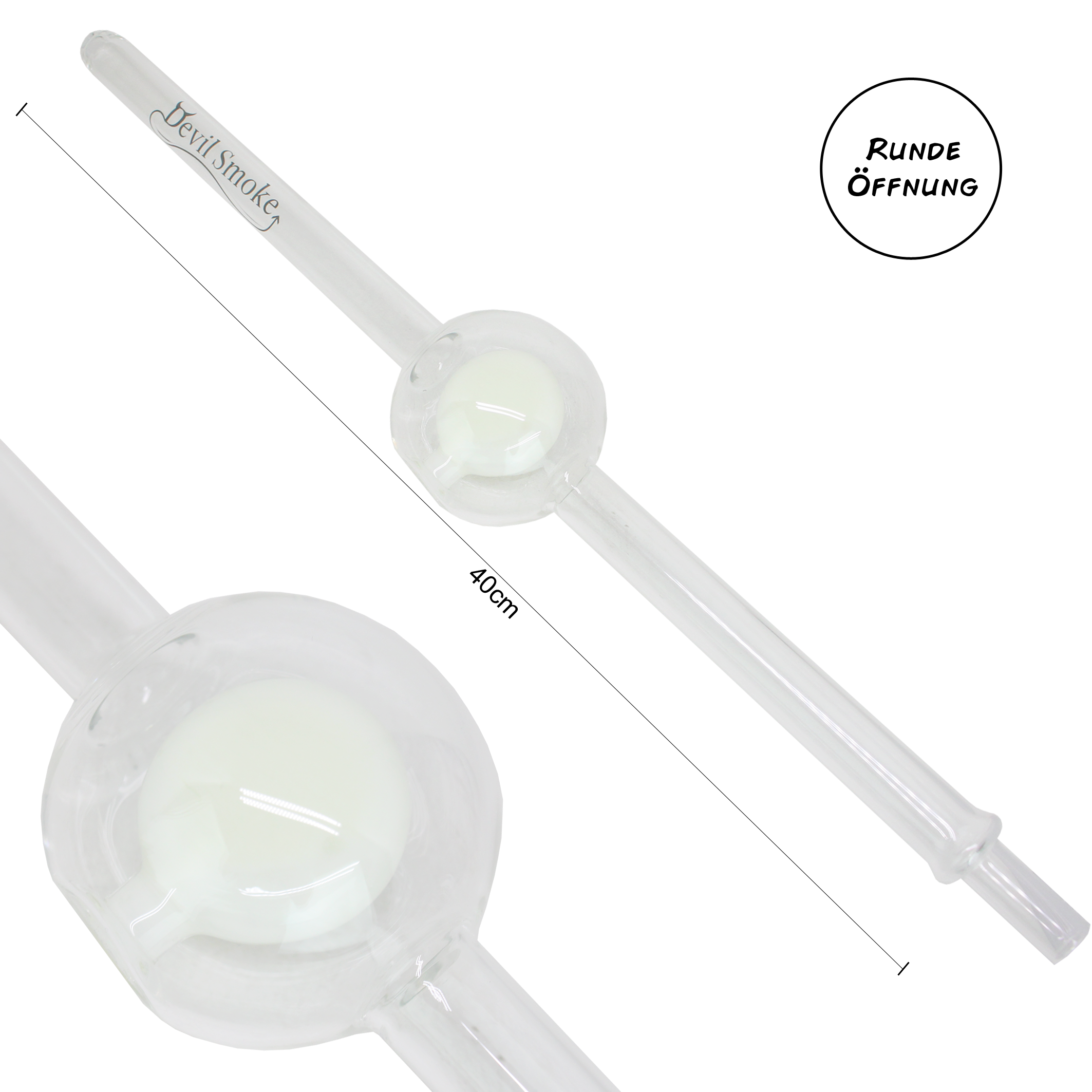 Devil Smoke - Mundstück - Glow Platte - B Ware