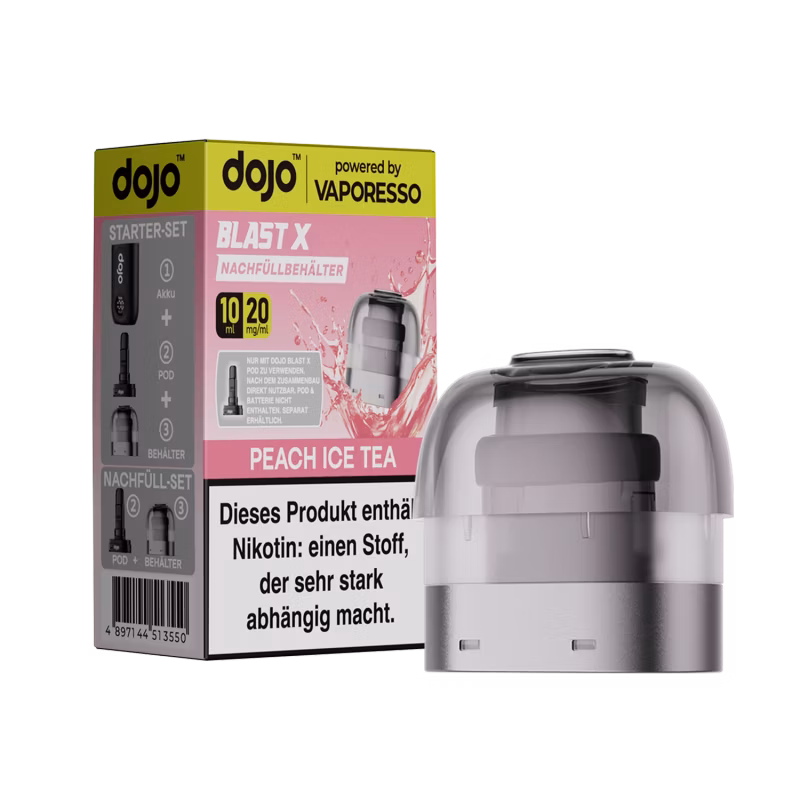 Vaporesso - Dojo Blast X Pod - Peach Ice Tea 20mg