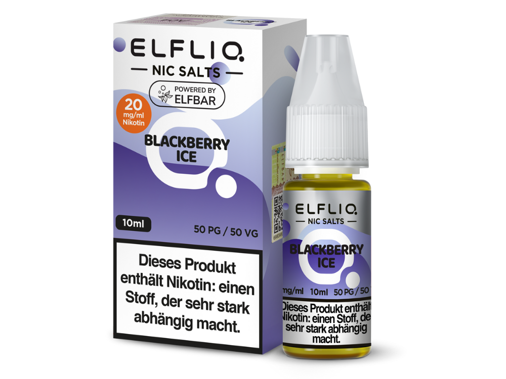 ElfLiq by Elfbar - Blackberry Ice 10ml - 20mg