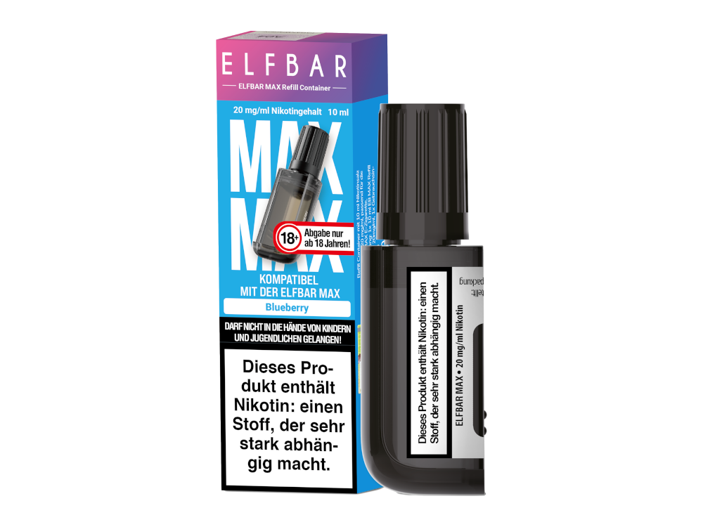 ElfBar Max - Nachfülltank - Blueberry 10ml
