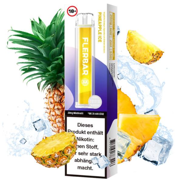 Flerbar M - E-Shisha 600 - Pineapple Ice 20mg