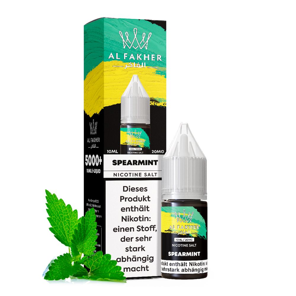 Al Fakher Liquid - Spearmint 10ml - 20mg