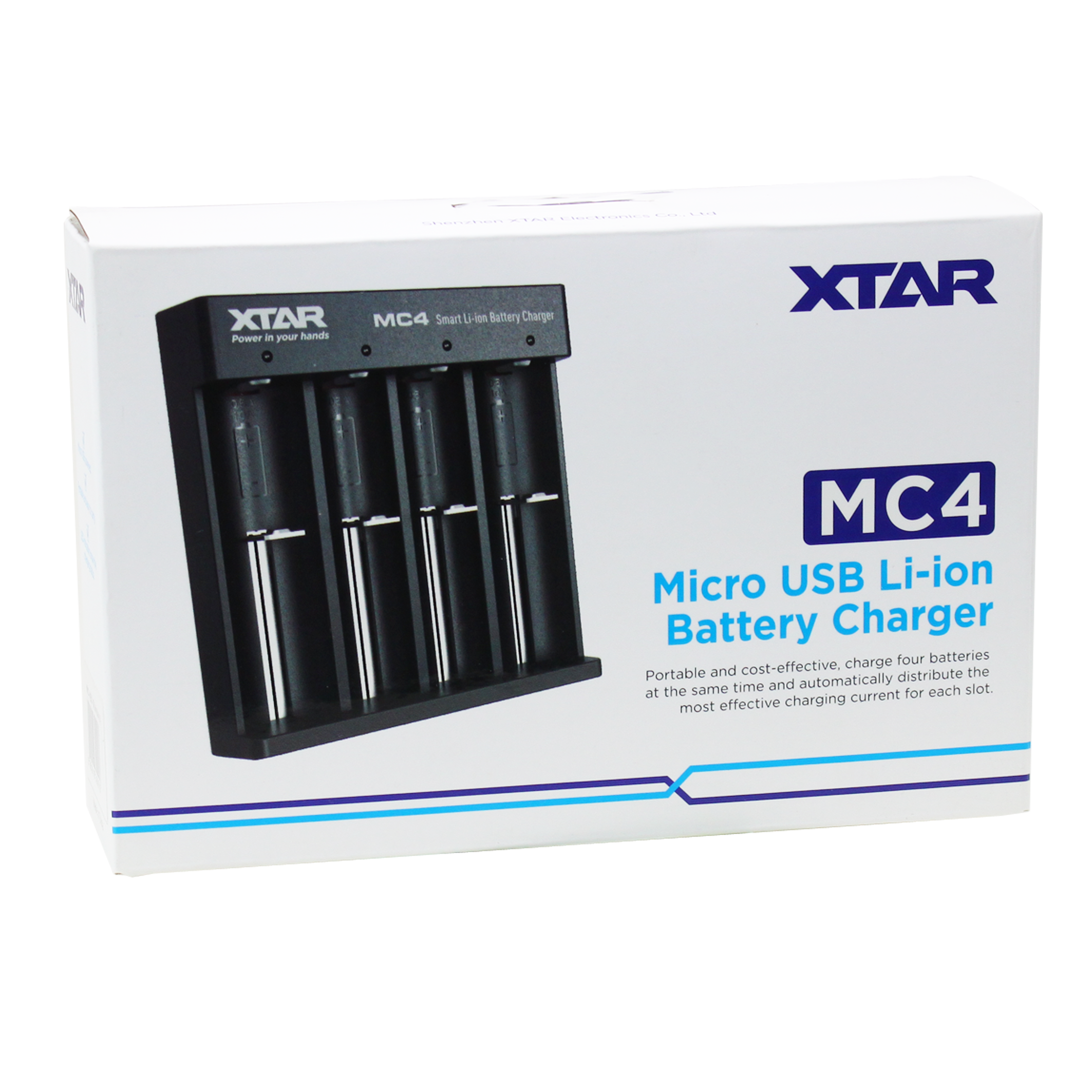 XTAR - MC4 - Akkuladegerät