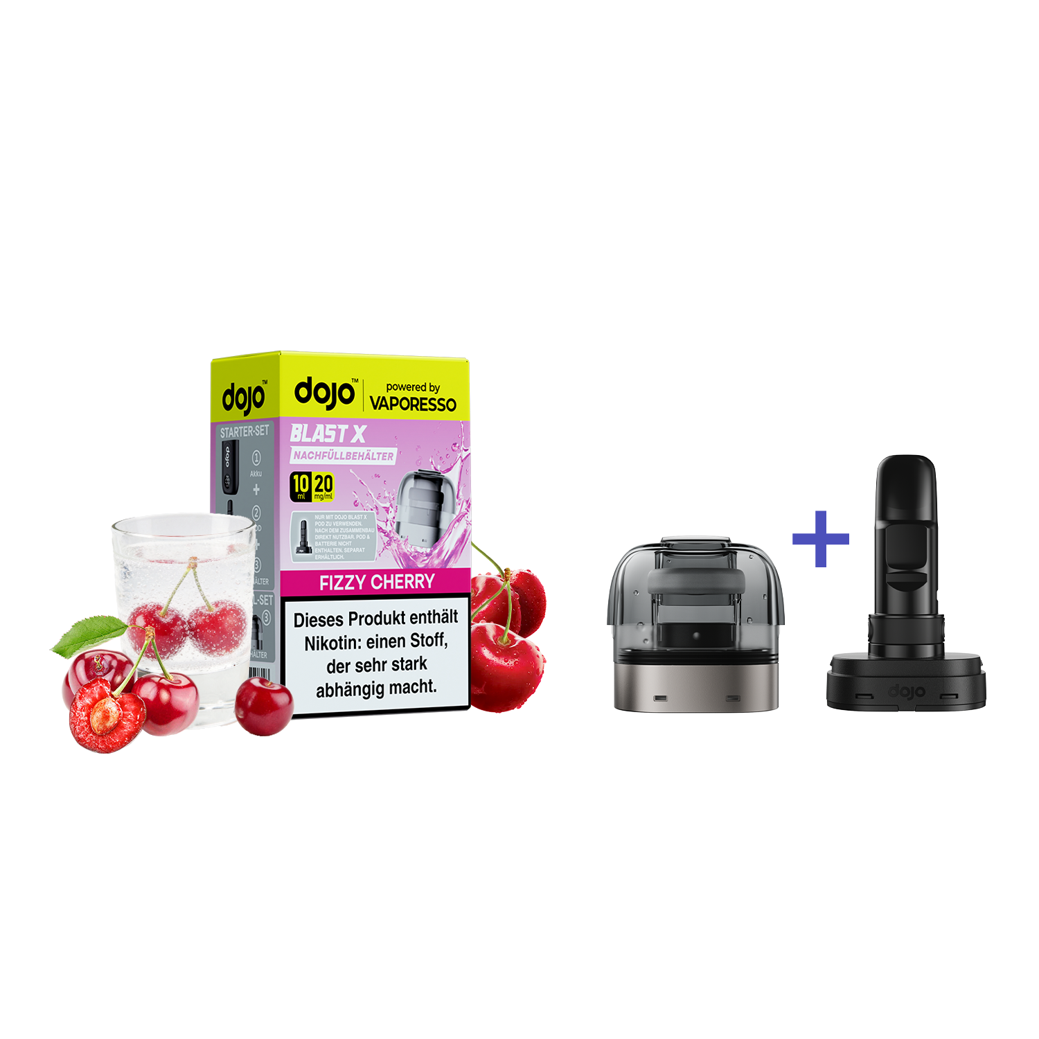 Vaporesso - Dojo Blast X Pod - Fizzy Cherry 20mg