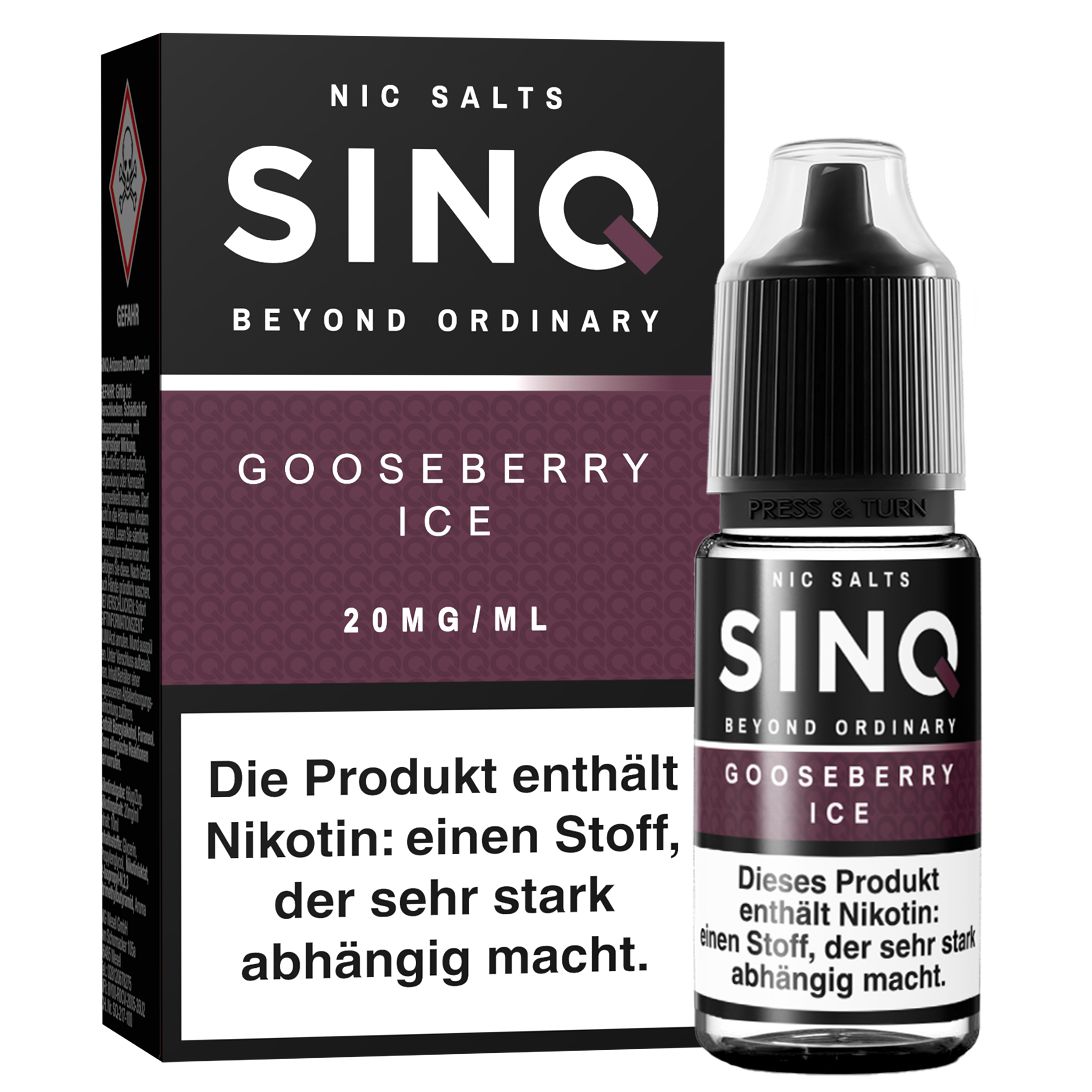 SINQ Liquid - Gooseberry Ice 10ml - 20mg