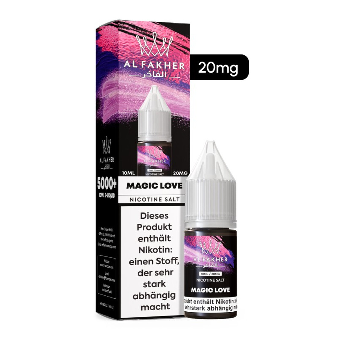 Al Fakher Liquid - Magic Love 10ml - 20mg