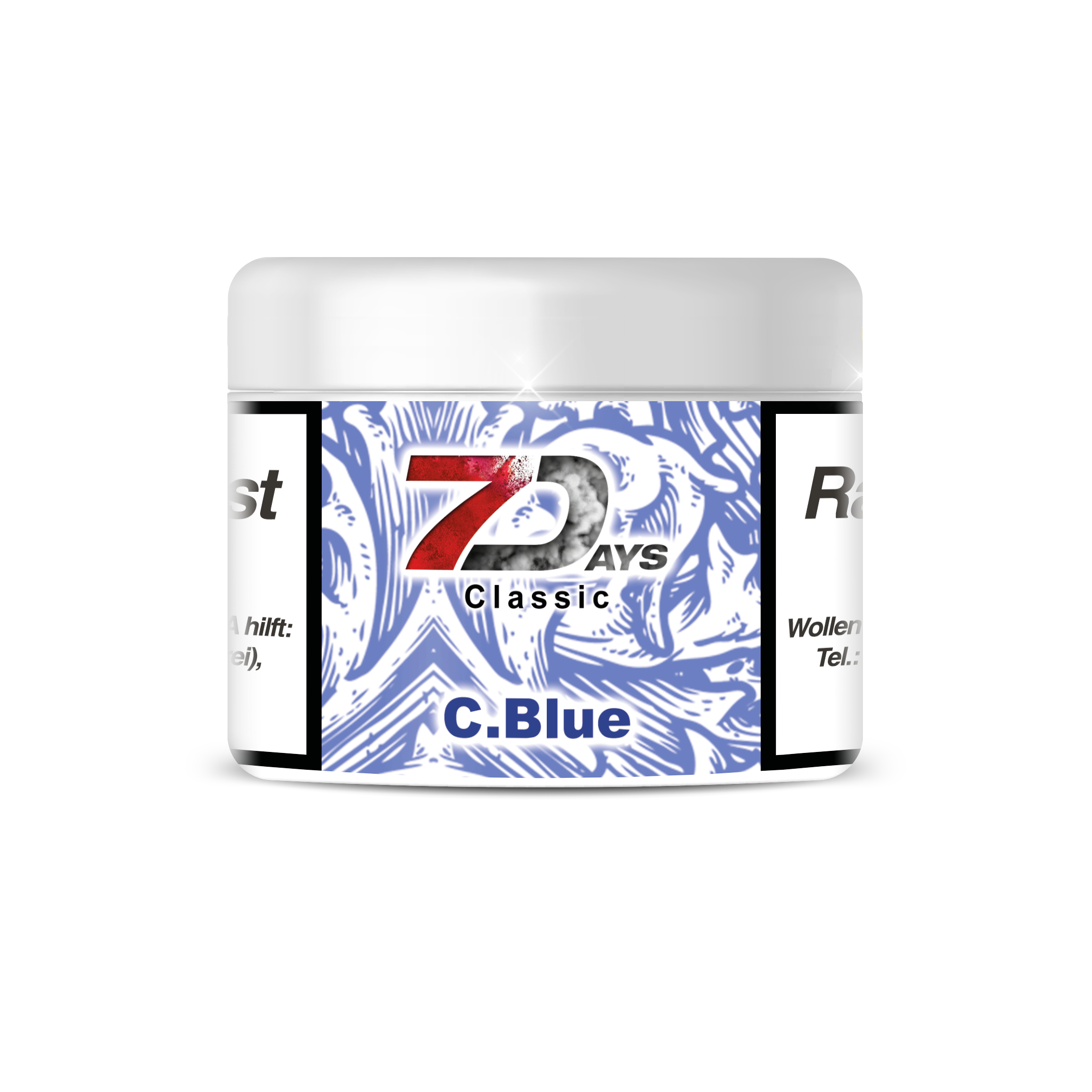 7Days Pfeifentabak - C.Blue - 85g TT