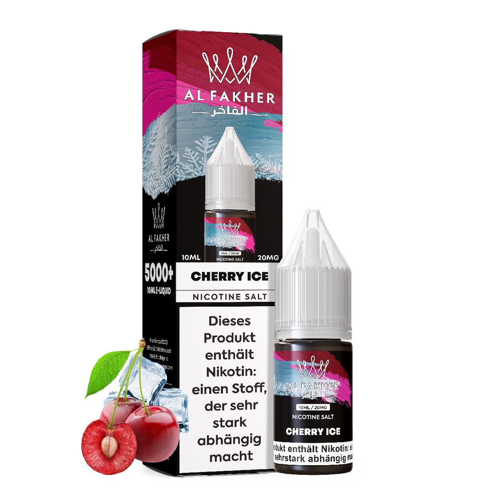 Al Fakher Liquid - Cherry Ice 10ml - 20mg