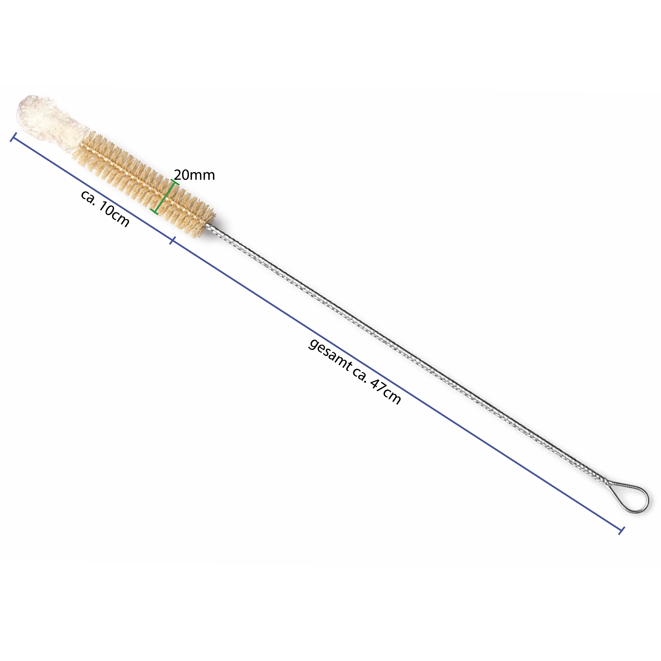 Bürste - Rauchsäule Weiche Spitze - 47cm