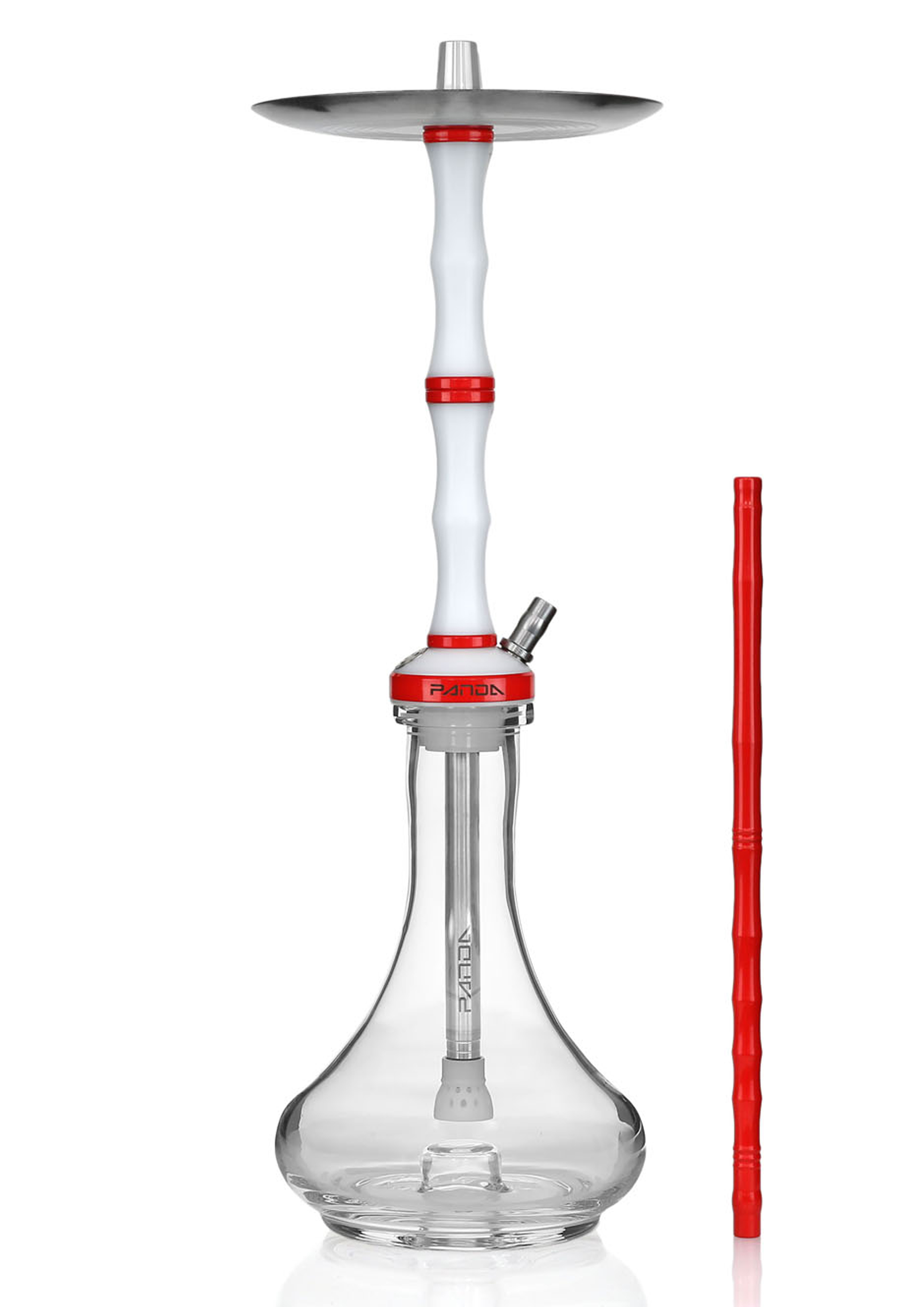 Panda Hookah - Classic - White Red