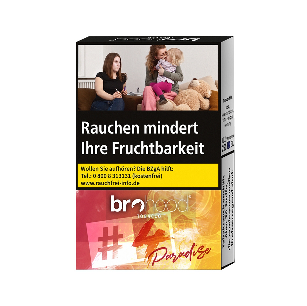 Brohood Tobacco - #4 Paradise - 25g