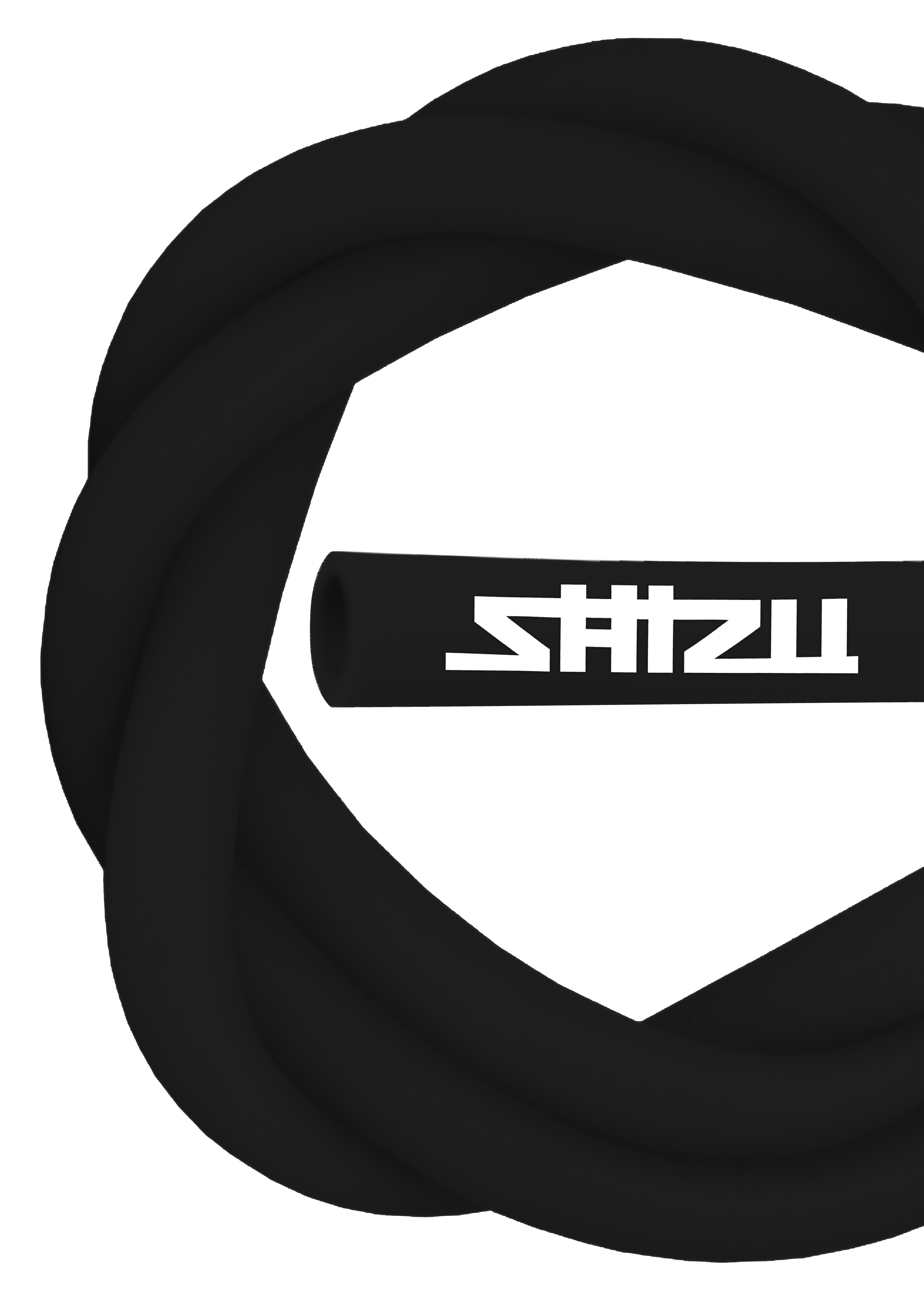 ShiZu Silikonschlauch - Matt - Black