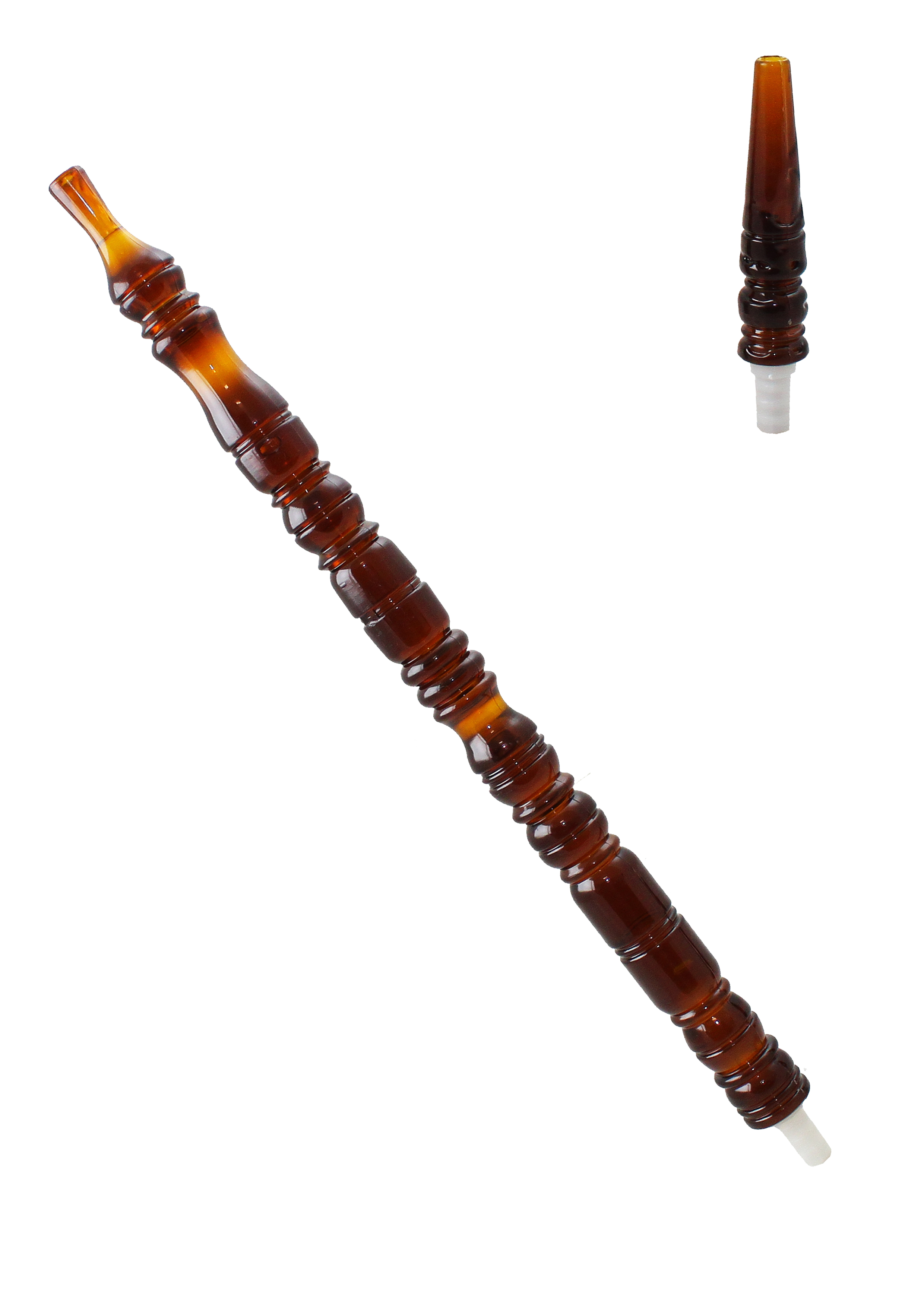 Amy - Acryl Mundstück - Braun