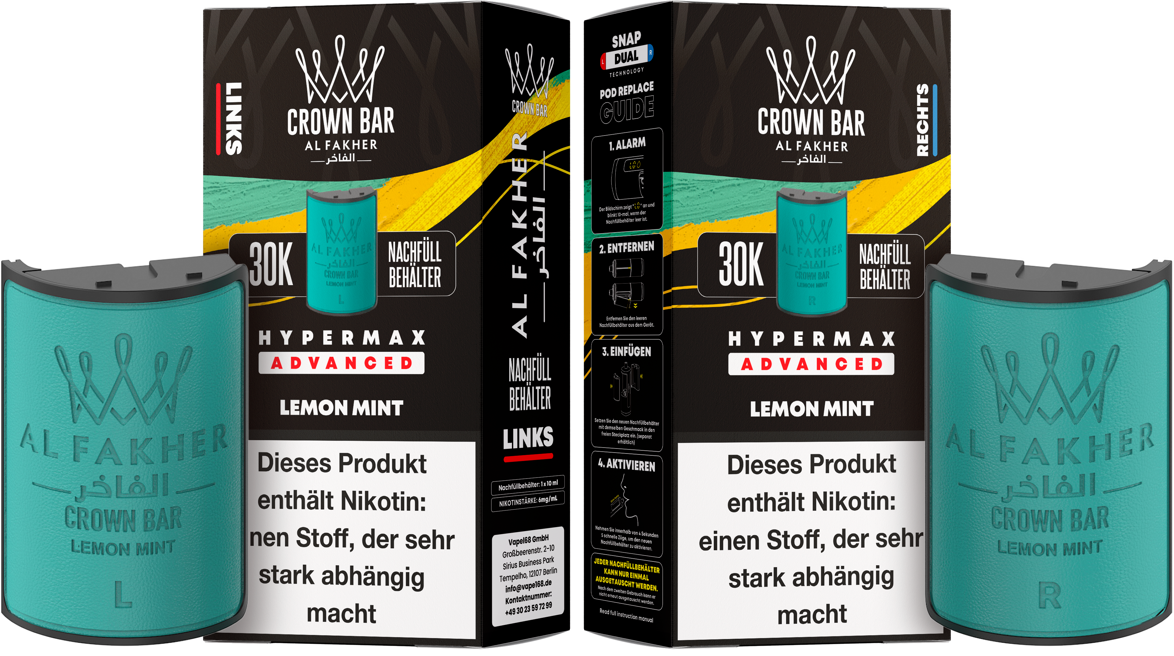 Al Fakher Crown Bar kaufen | Einweg Vapes Da-Shisha.de Al Fakher Crown Bar kaufen | Einweg Vapes Da-Shisha.de