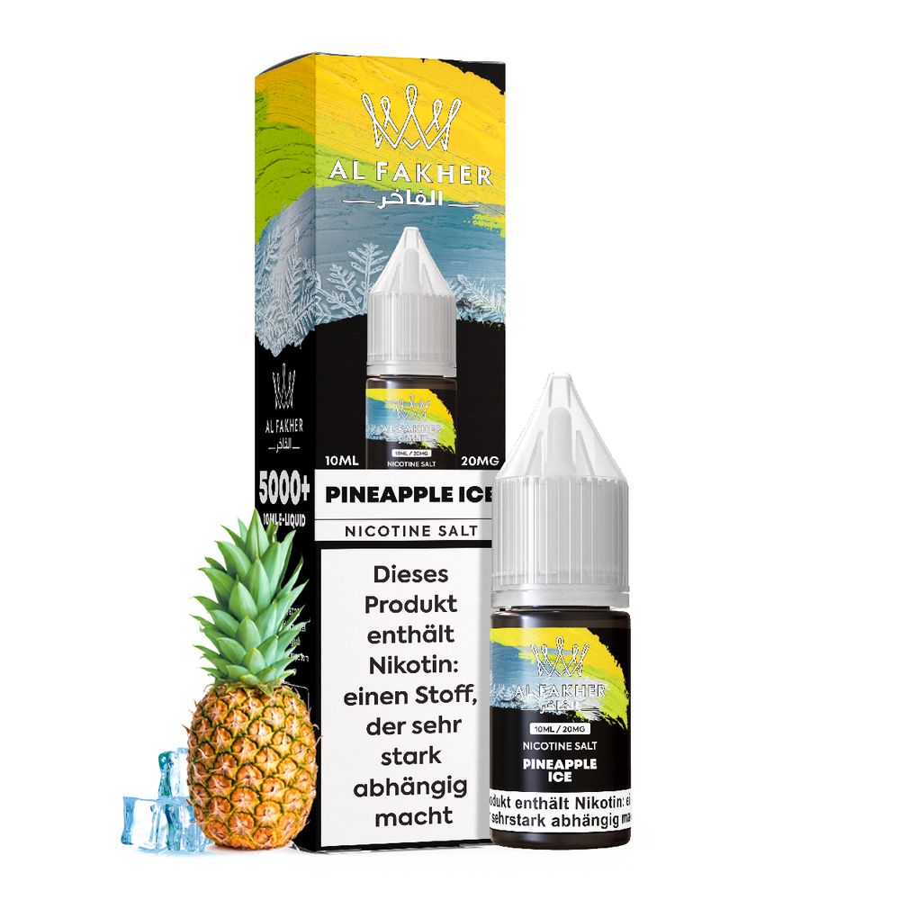 Al Fakher Liquid - Pineapple Ice 10ml - 20mg
