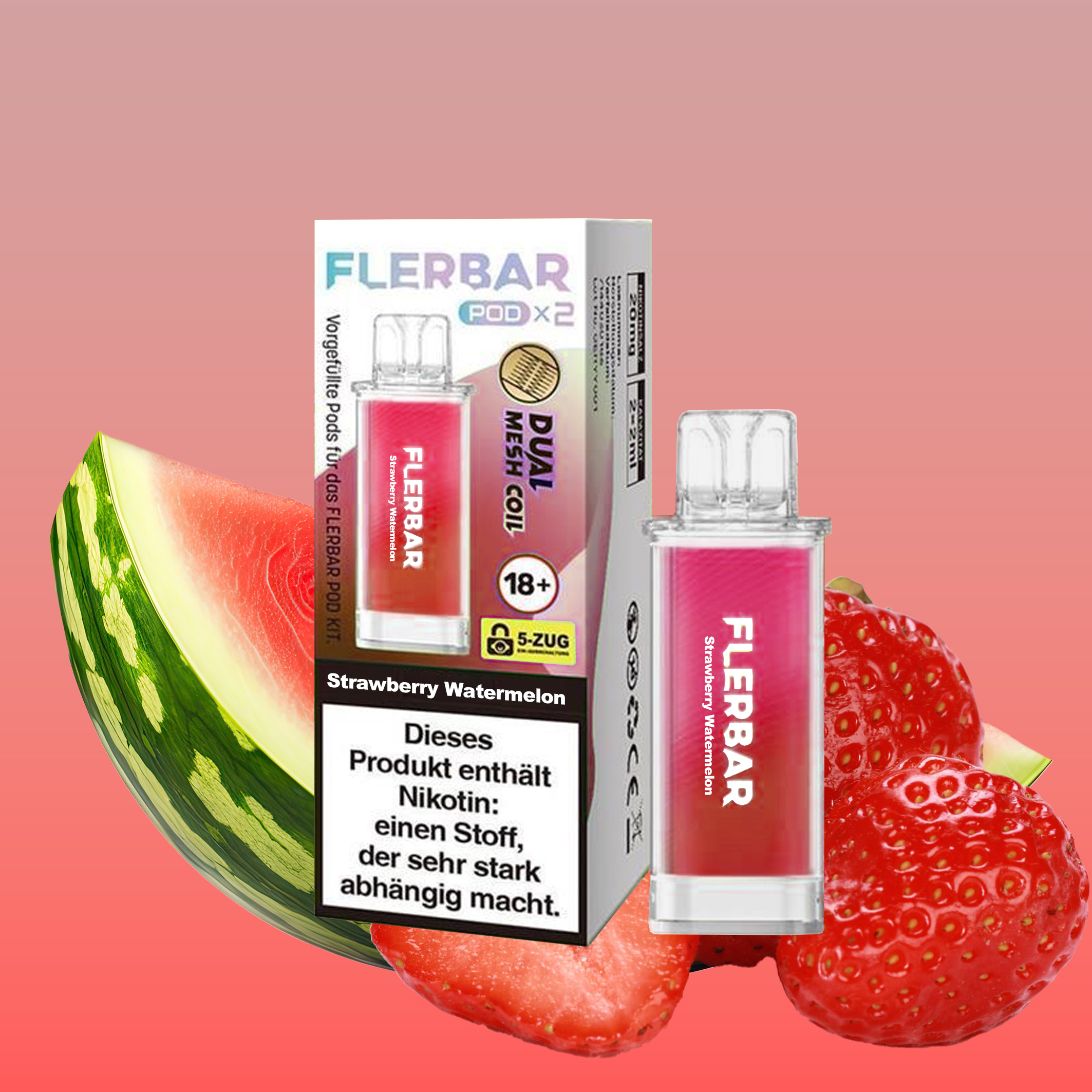 Flerbar - Pod - Strawberry Watermelon 20mg