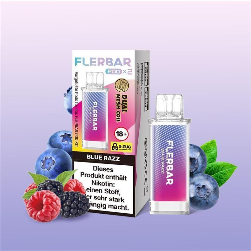 Flerbar - Pod - Blue Razz 20mg