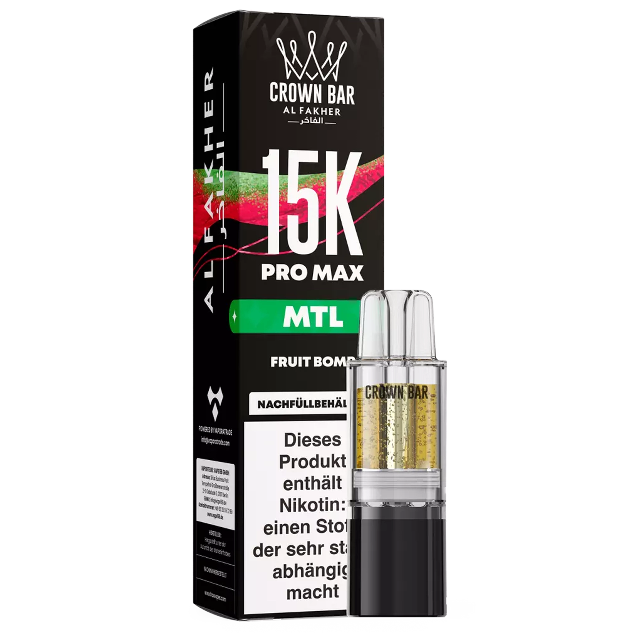 Al Fakher - 15K PRO MAX Pod - Fruit Bomb