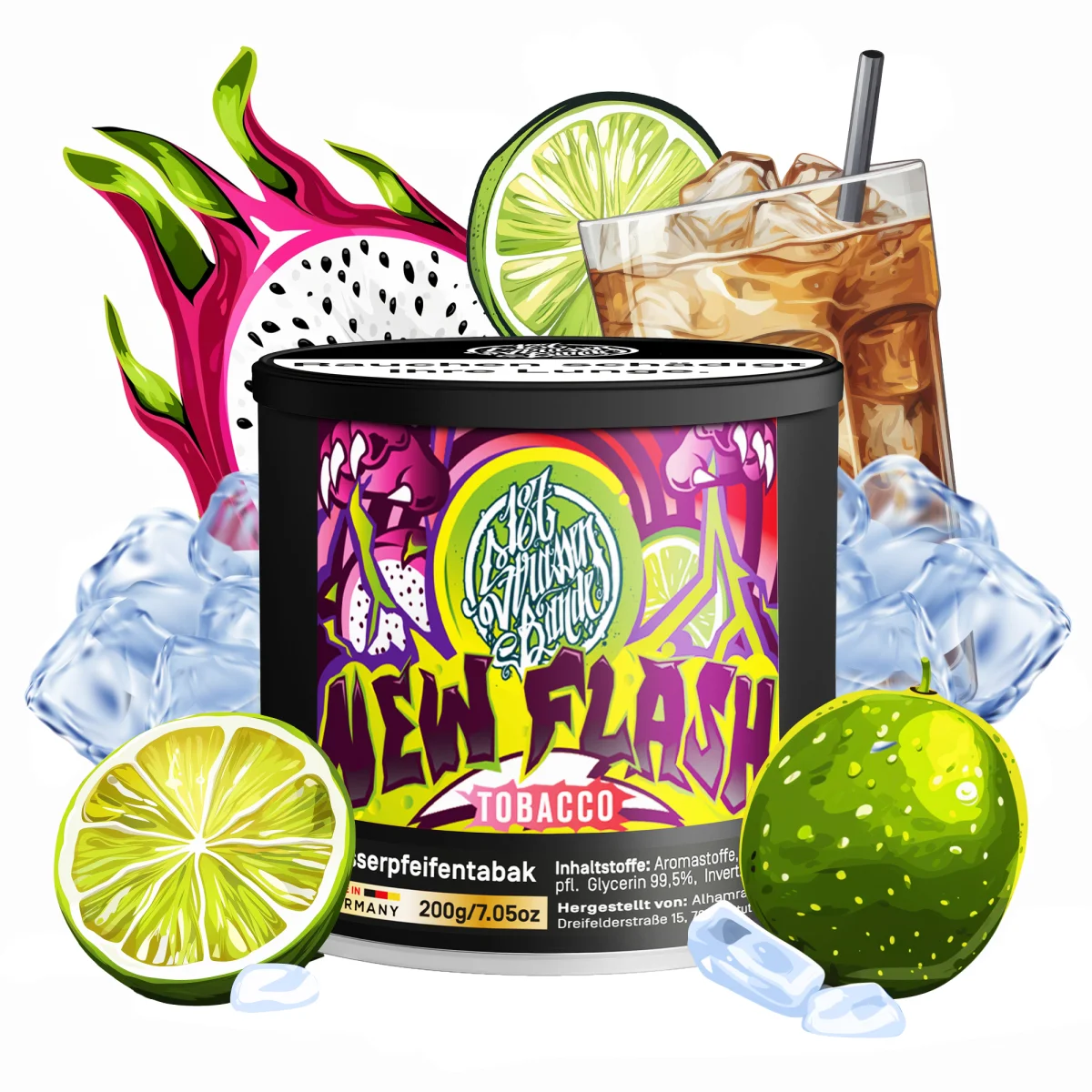 187 Strassen Bande Tabak - new flash - 200g TT