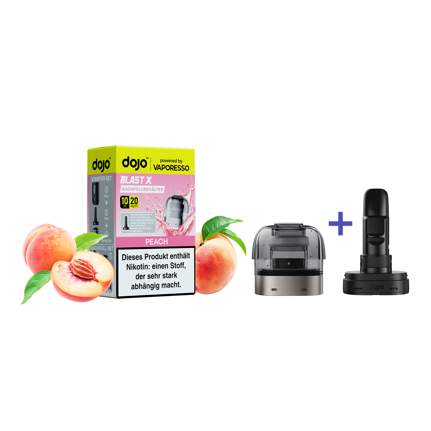 Vaporesso - Dojo Blast X Pod - Juicy Peach 20mg
