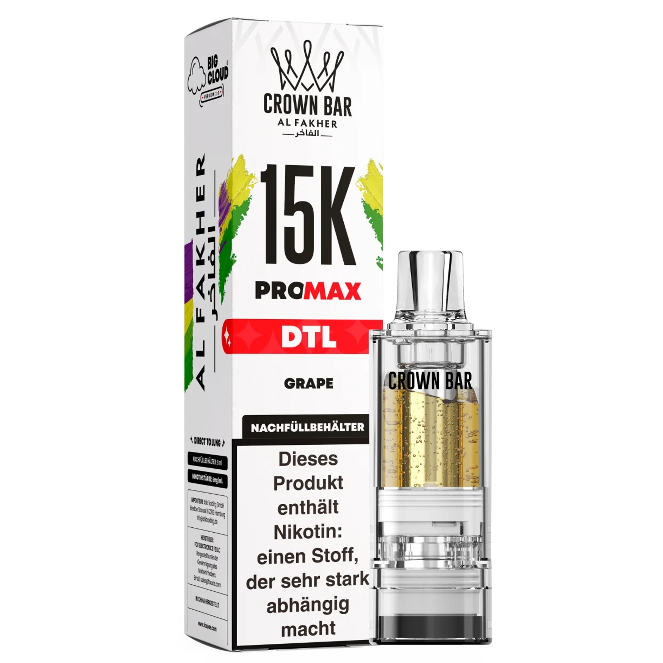 Al Fakher - 15K PRO MAX Pod - Grape