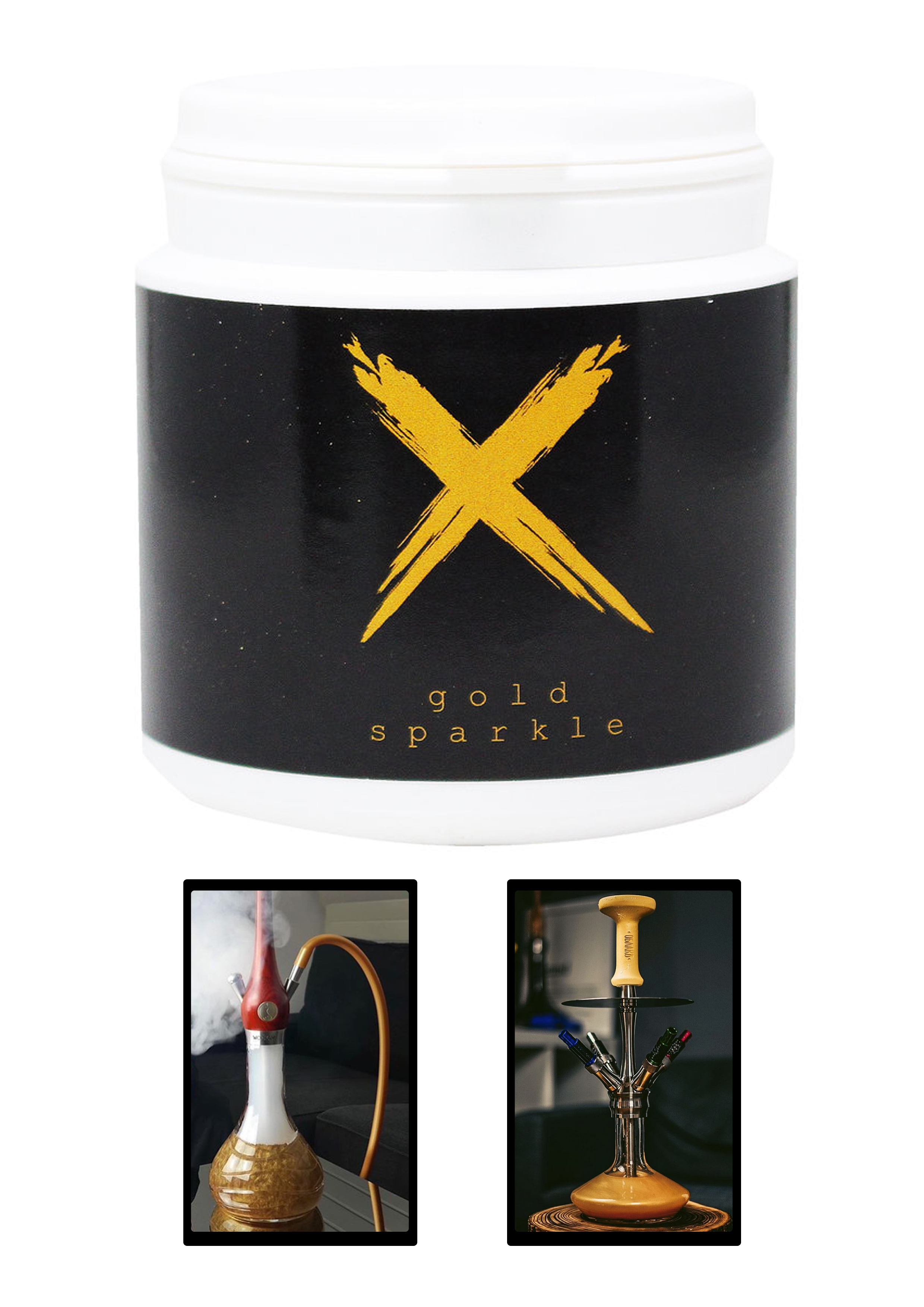 Xschischa - Gold Sparkle - 50g