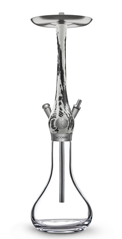 Wookah Shisha - White/Black - Smooth