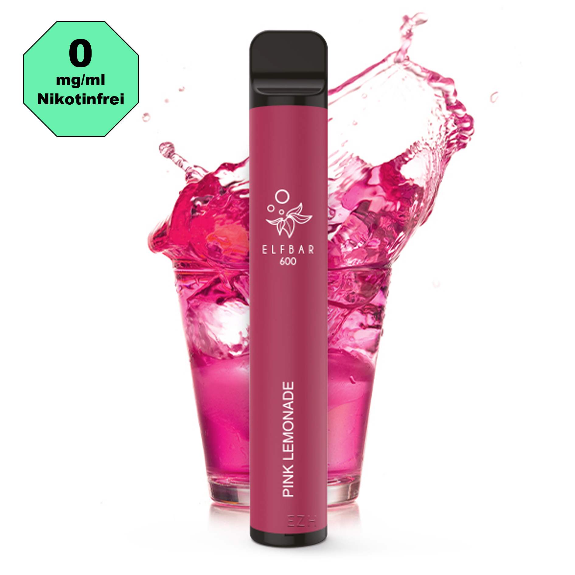 ElfBar 600 - Vape - Pink Lemonade 0mg