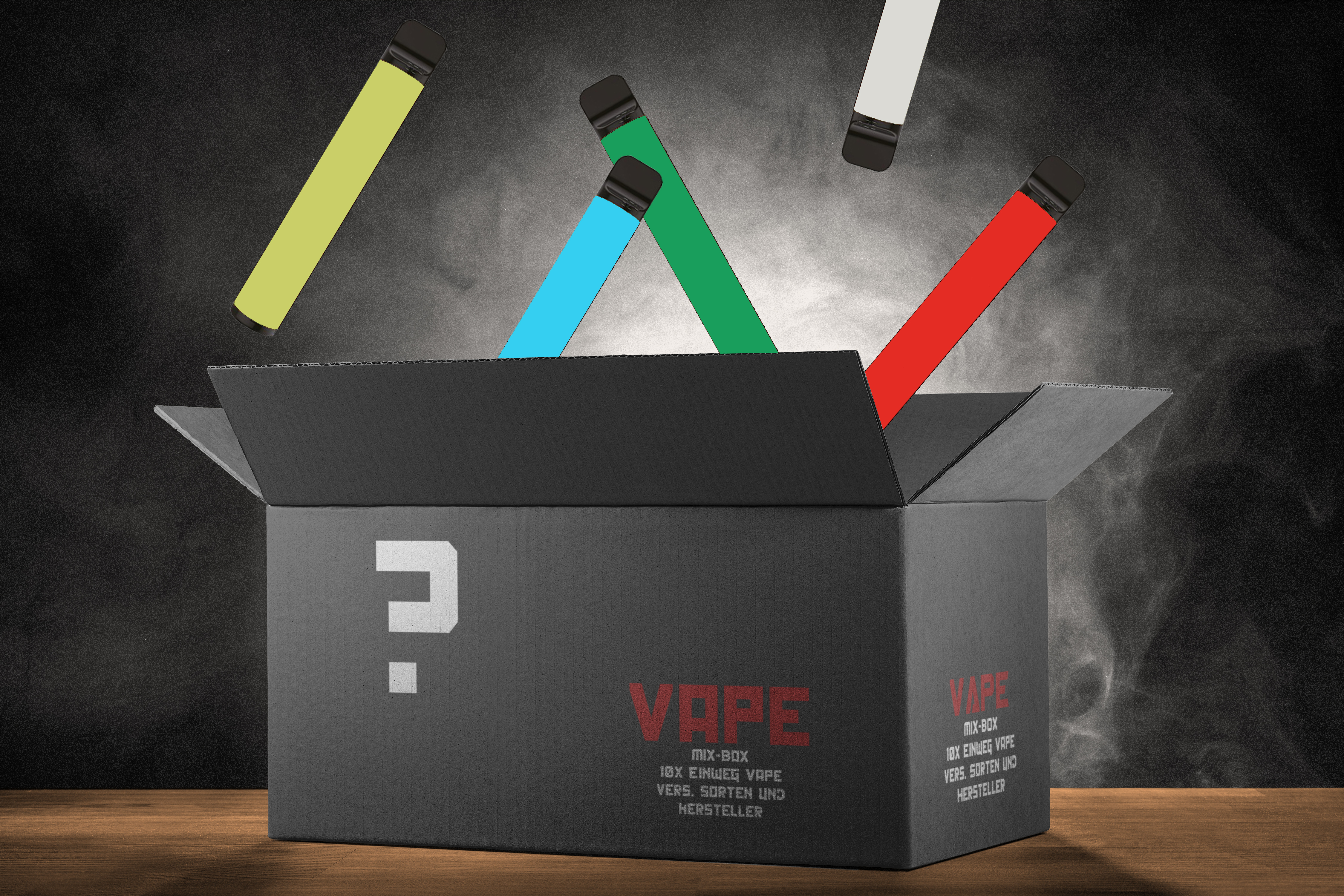 Einweg Vapes - Mystery-Box - 20 Stück