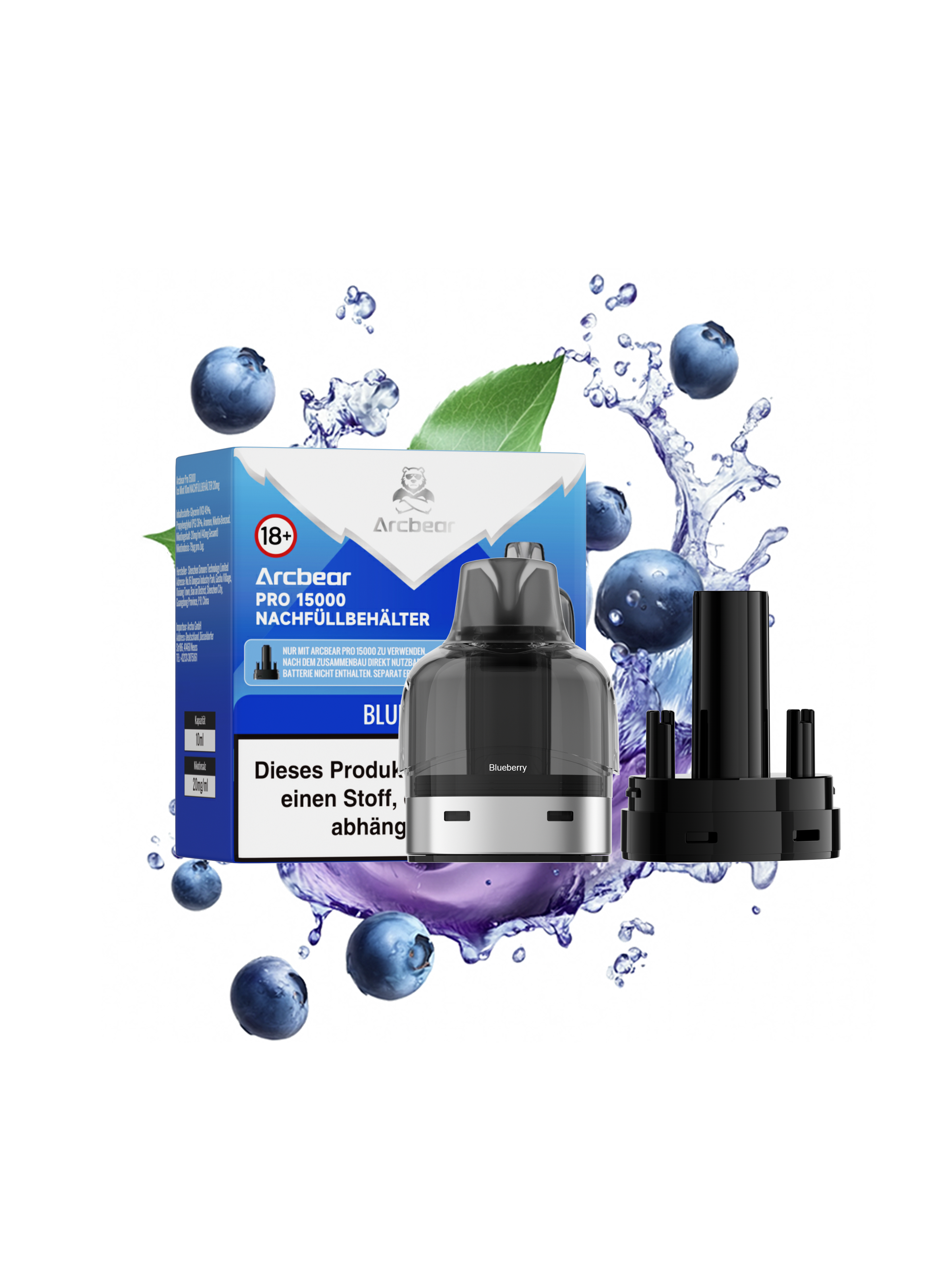 Arcbear - Pro 15000 Pod Set - Blueberry