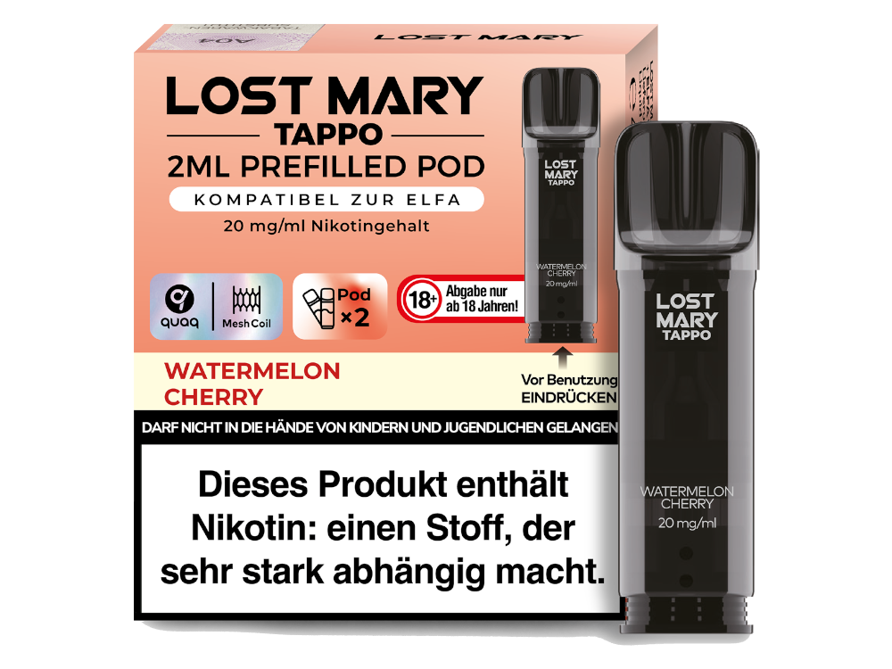Lost Mary - Tappo Pod - Watermelon Cherry 20mg
