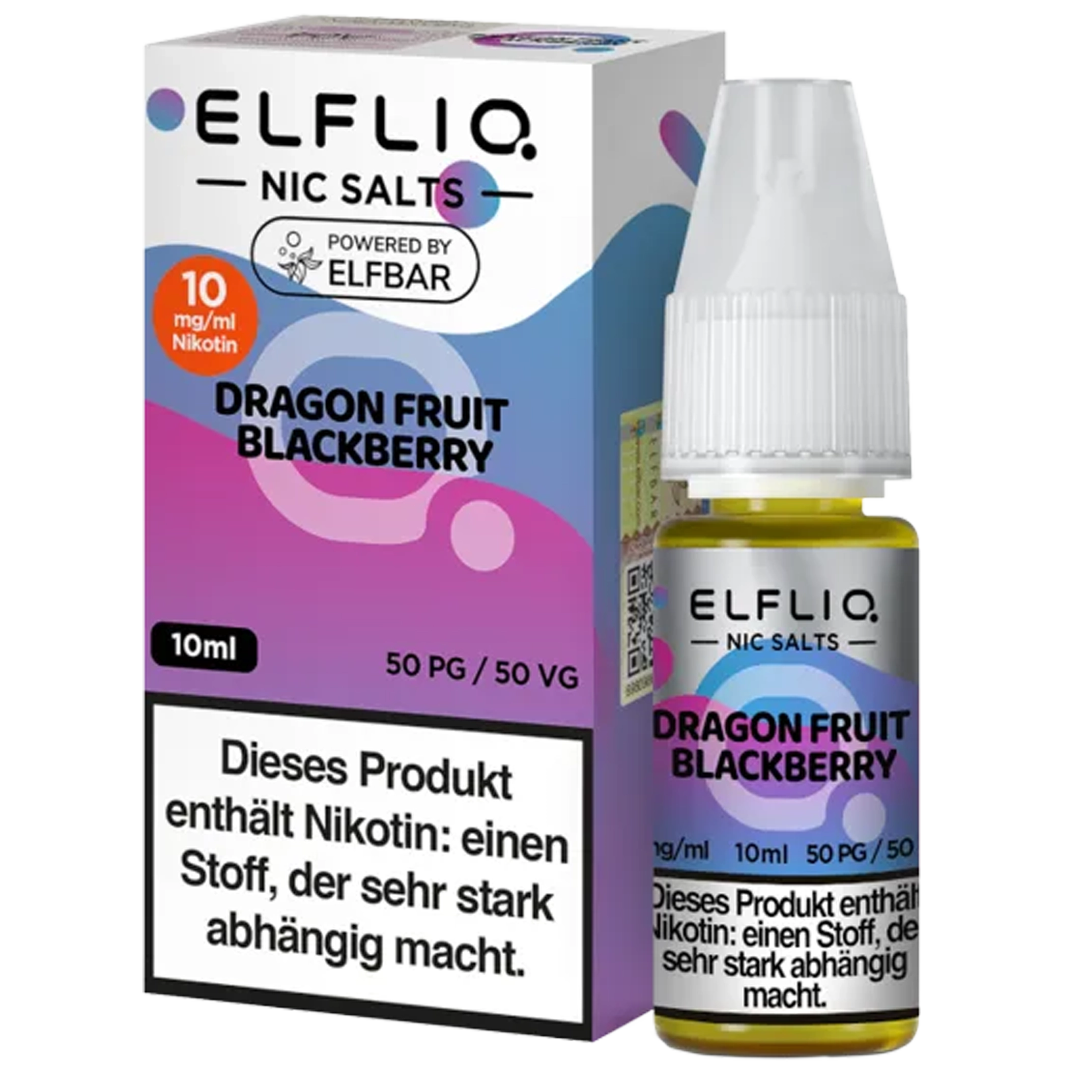 ElfLiq by Elfbar - Dragon Fruit Blackberry 10ml - 10mg