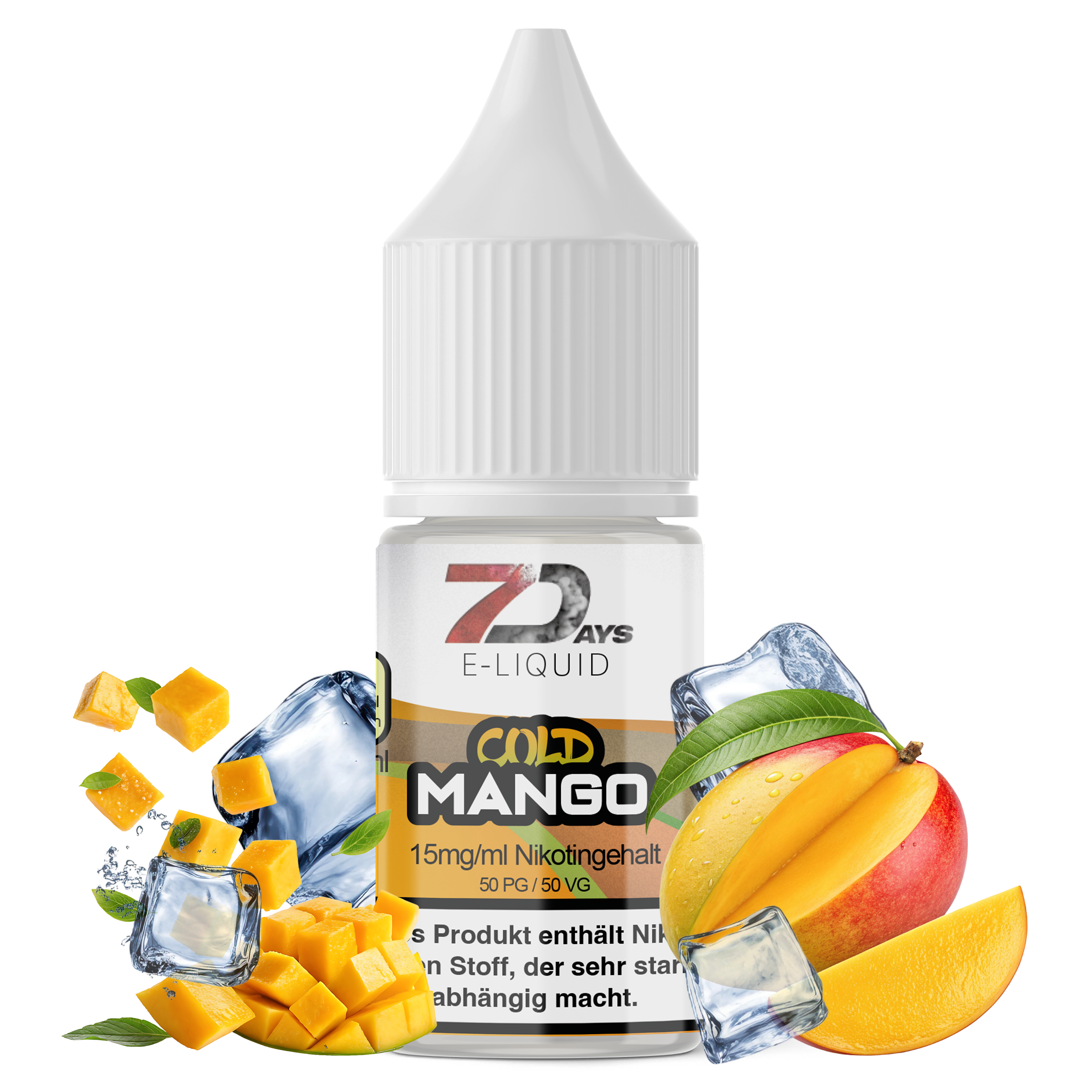 7Days Liquid - Cold Mango 10ml - 15mg