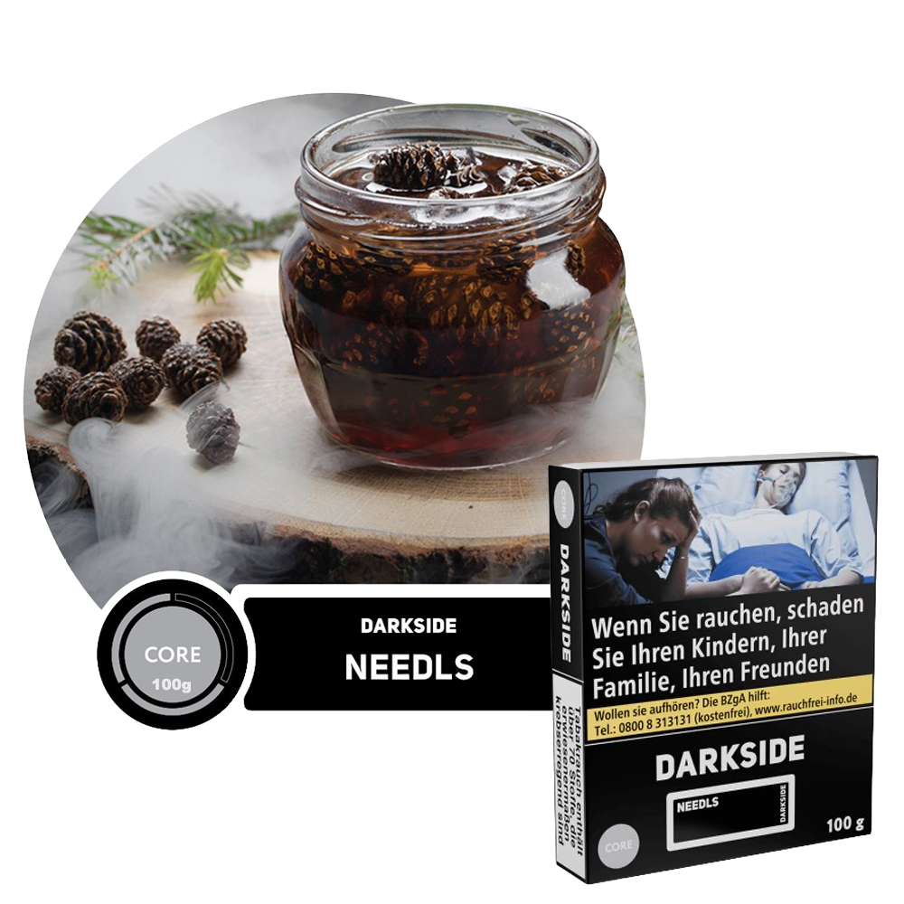 Darkside Core Tabak - Needls - 100g - 19,99€