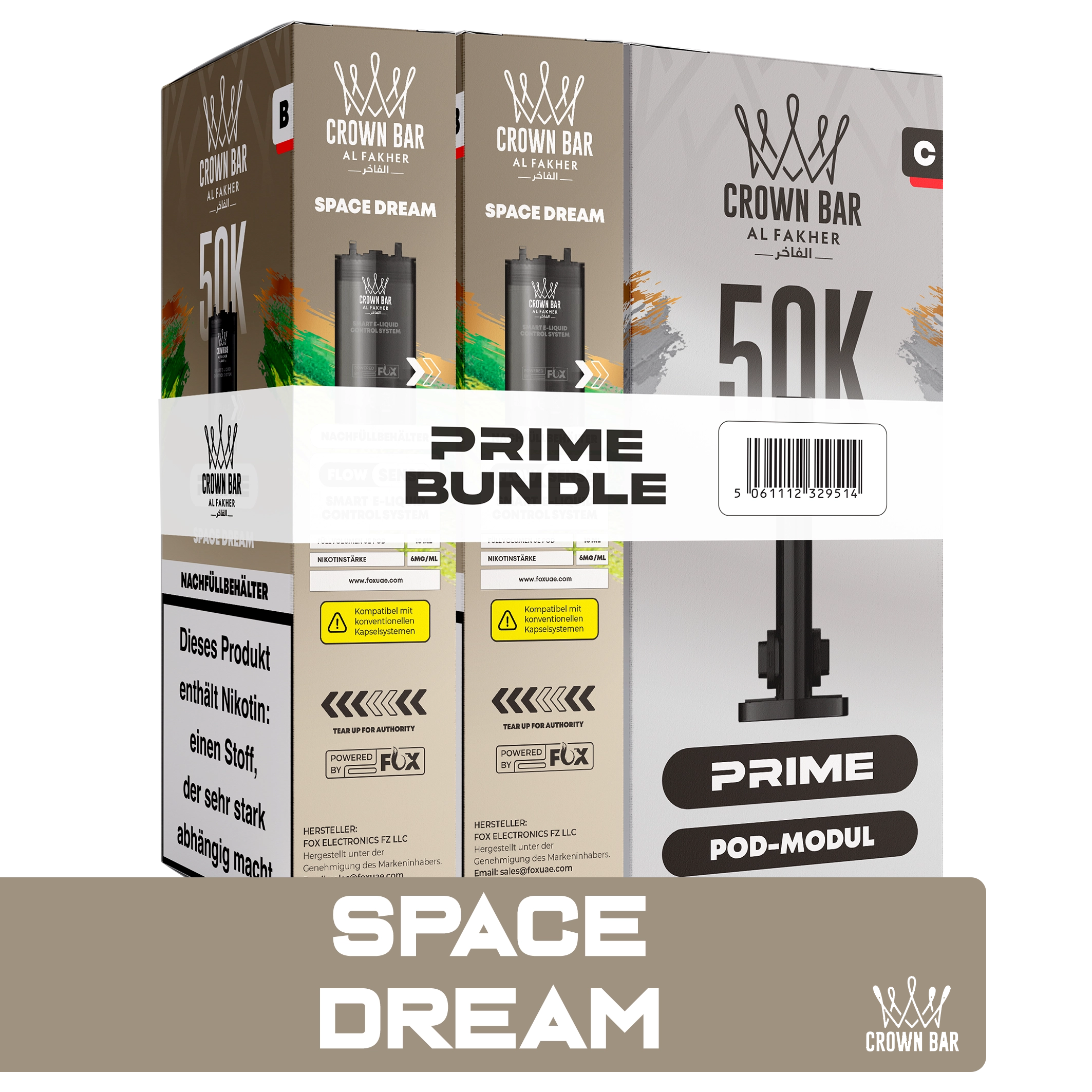 Al Fakher - Hypermax Prime 50K 2er Pod+Coil - Summer Dream