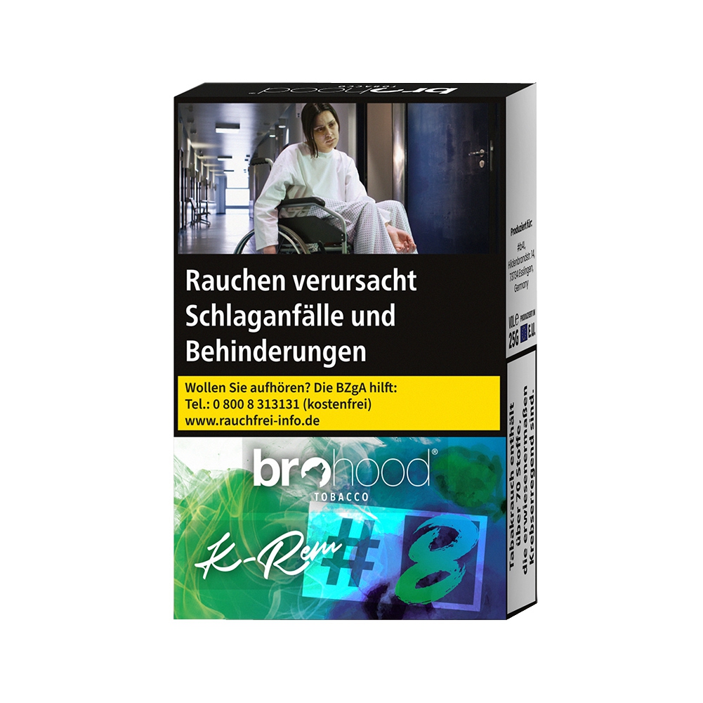 Brohood Tobacco - #8 K-rem - 25g