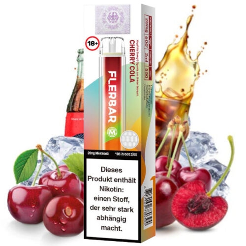 Flerbar M - E-Shisha 600 - Cherry Cola 20mg