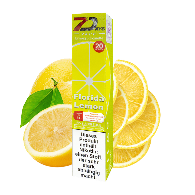 7Days Vape - Florida Lemon 20mg